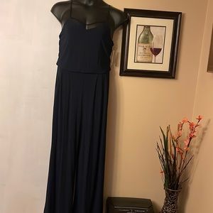 Navy blue jumpsuit